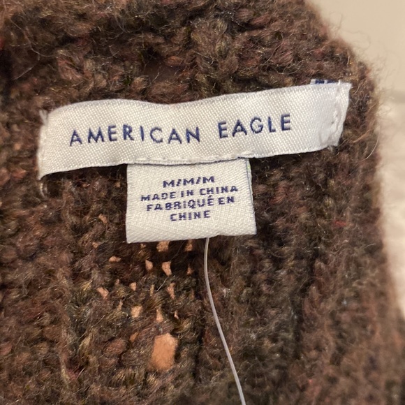 NWT - American Eagle Cropped Cable Knit Cardigan - Picture 4 of 5